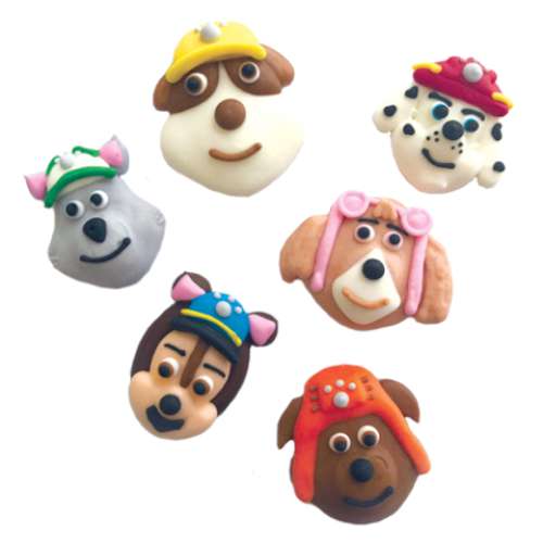 Paw Patrol Sugar Decorations